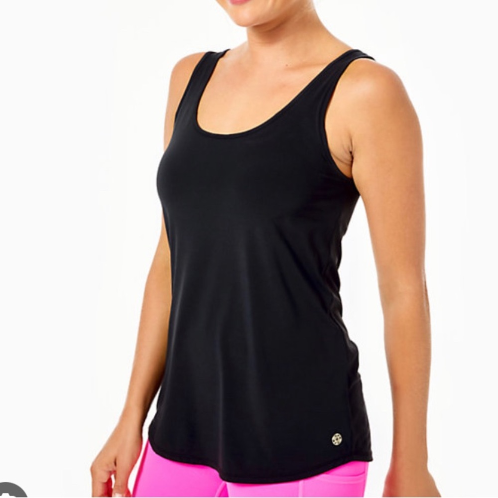 Lilly Pulitzer Luxletic tank top NWT - black